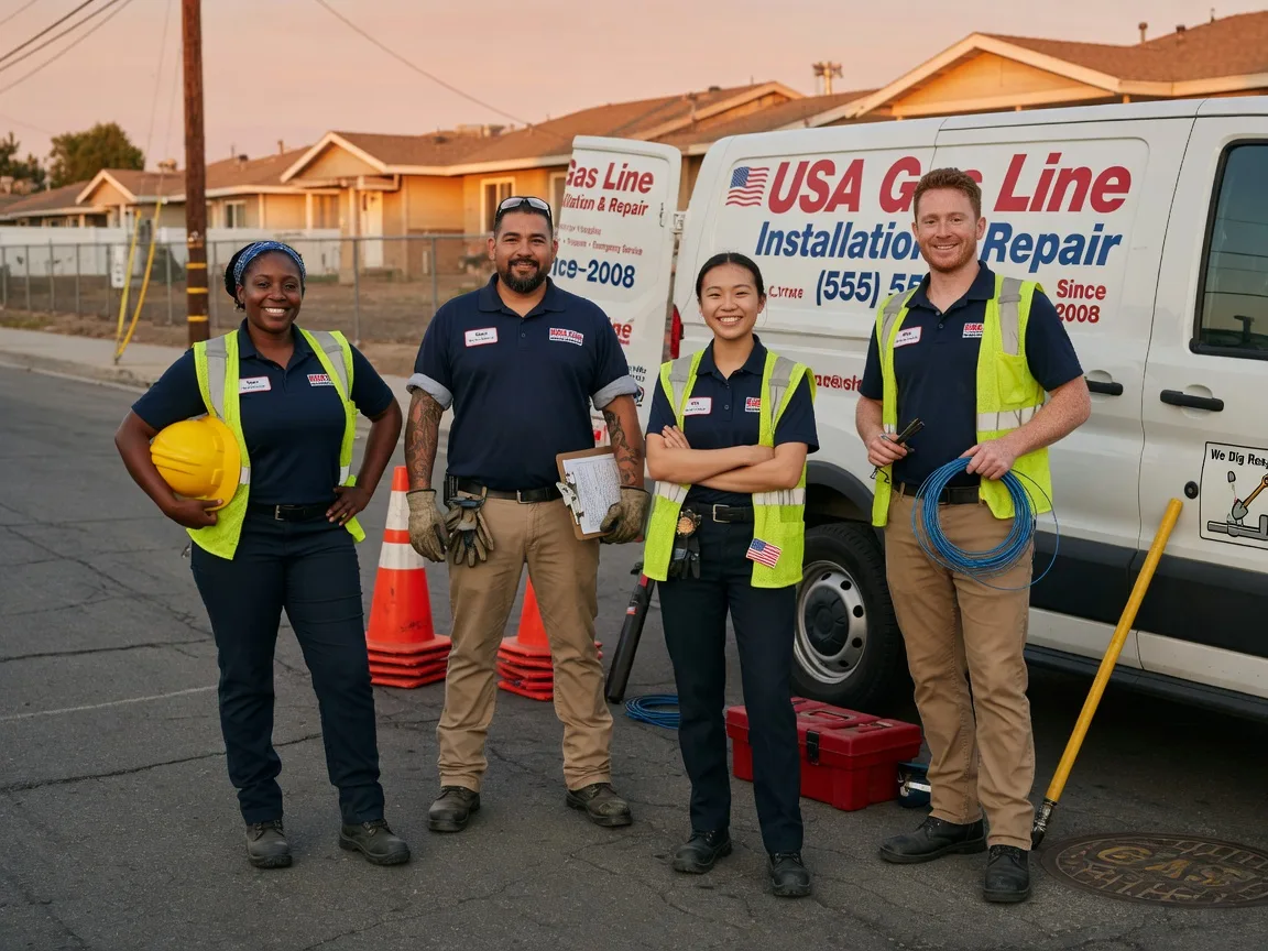Gas Line Installation company in Canadian, TX